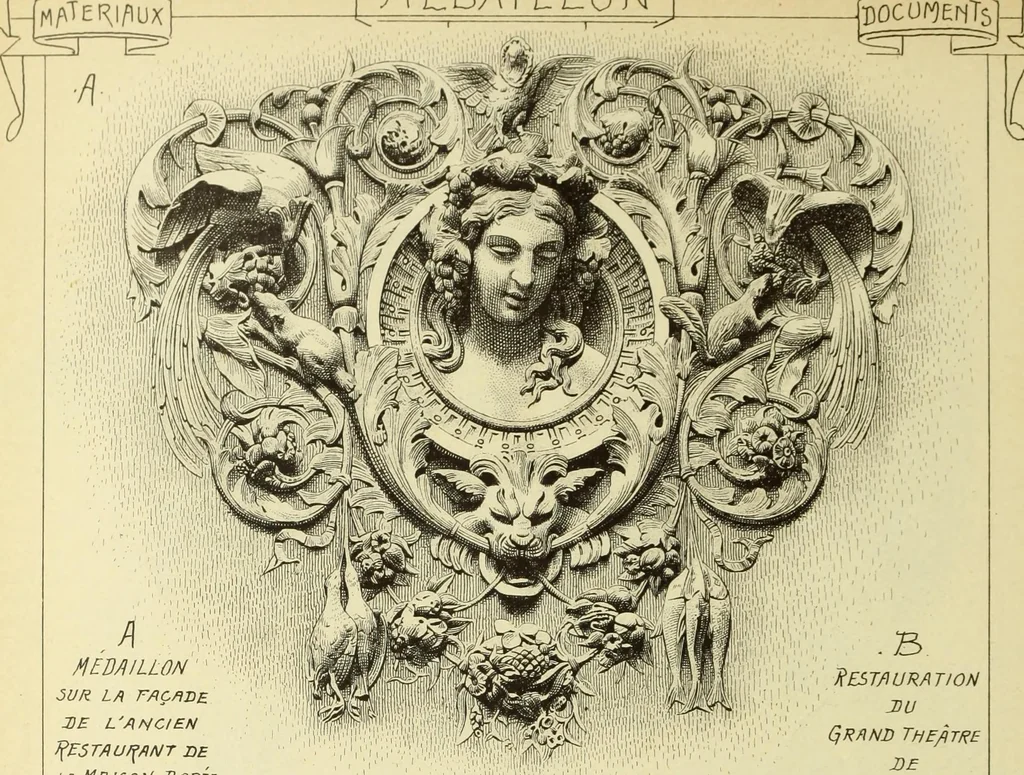 An illustration from Materials and documents of architecture and sculpture : classified alphabetically, 1915, leaf 155