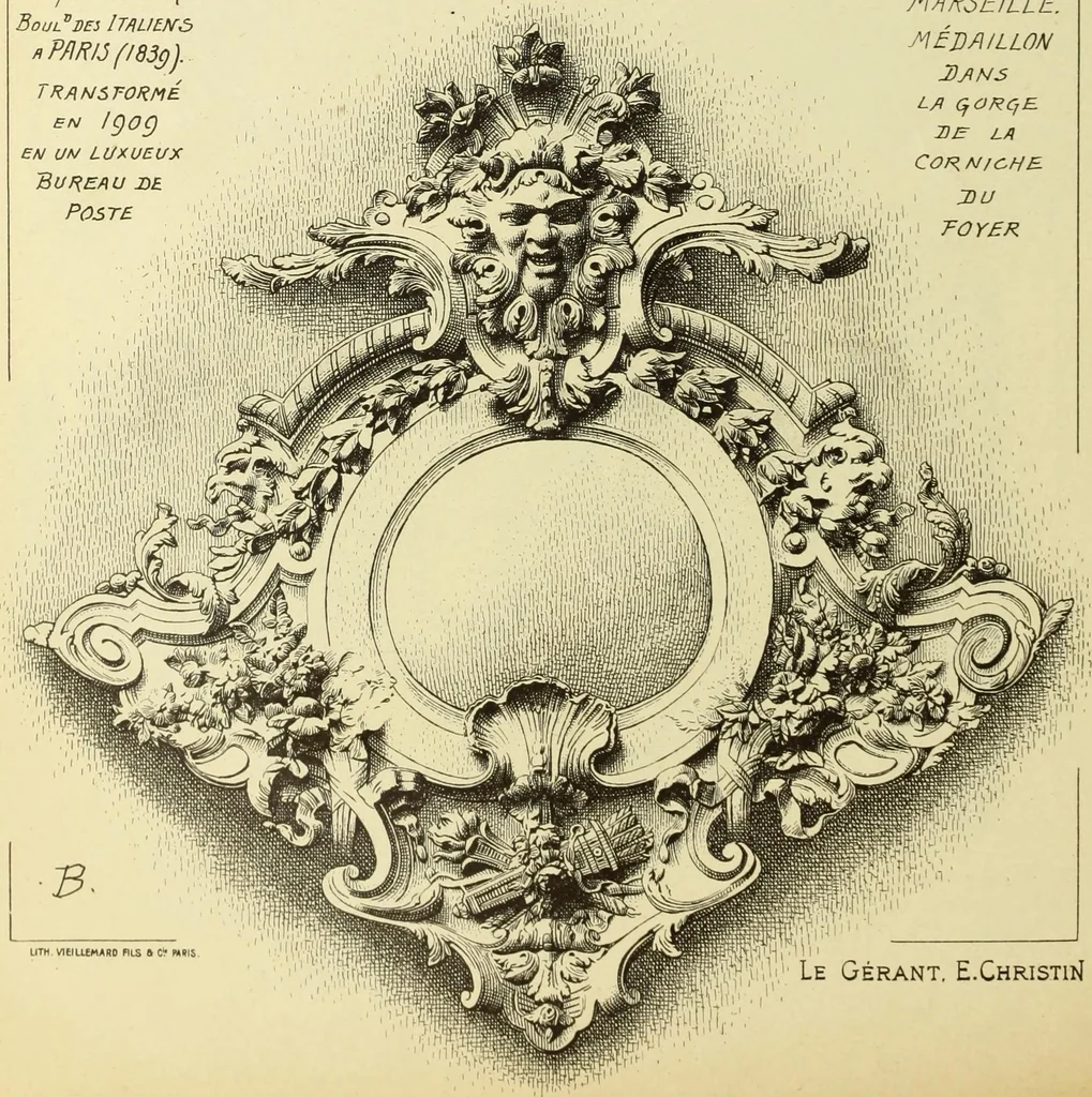 An illustration from Materials and documents of architecture and sculpture : classified alphabetically, 1915, leaf 155