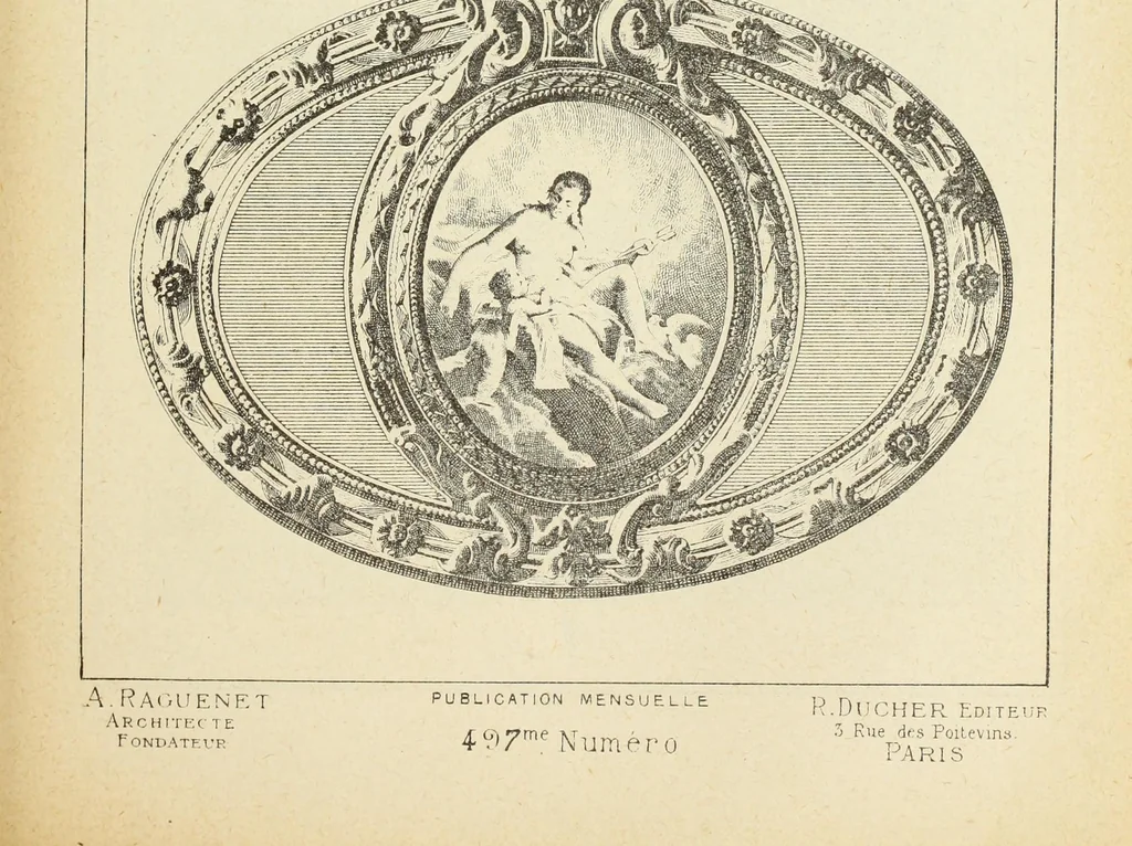 An illustration from Materials and documents of architecture and sculpture : classified alphabetically, 1915, leaf 156