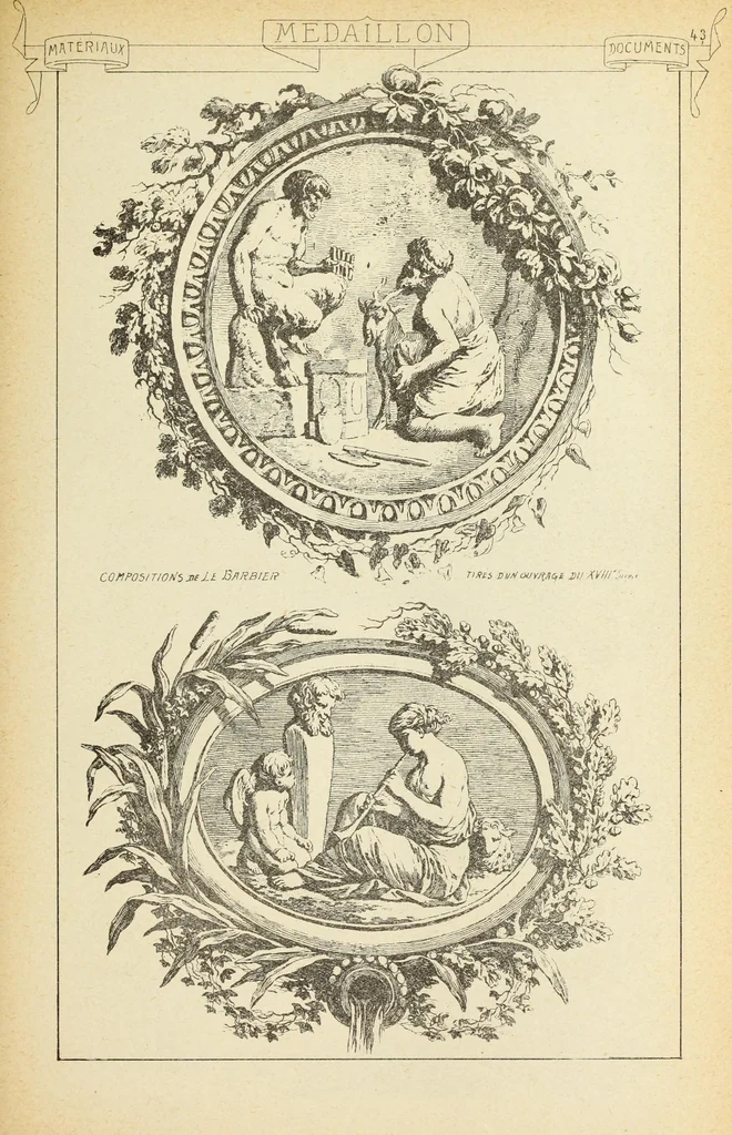 An illustration from Materials and documents of architecture and sculpture : classified alphabetically, 1915, leaf 162