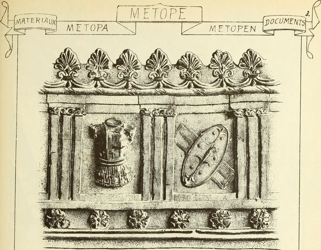 An illustration from Materials and documents of architecture and sculpture : classified alphabetically, 1915, leaf 166