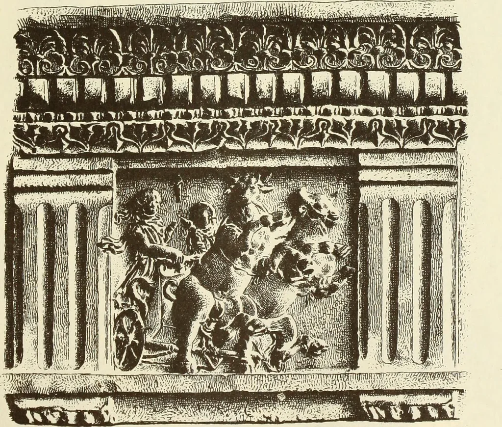 An illustration from Materials and documents of architecture and sculpture : classified alphabetically, 1915, leaf 166