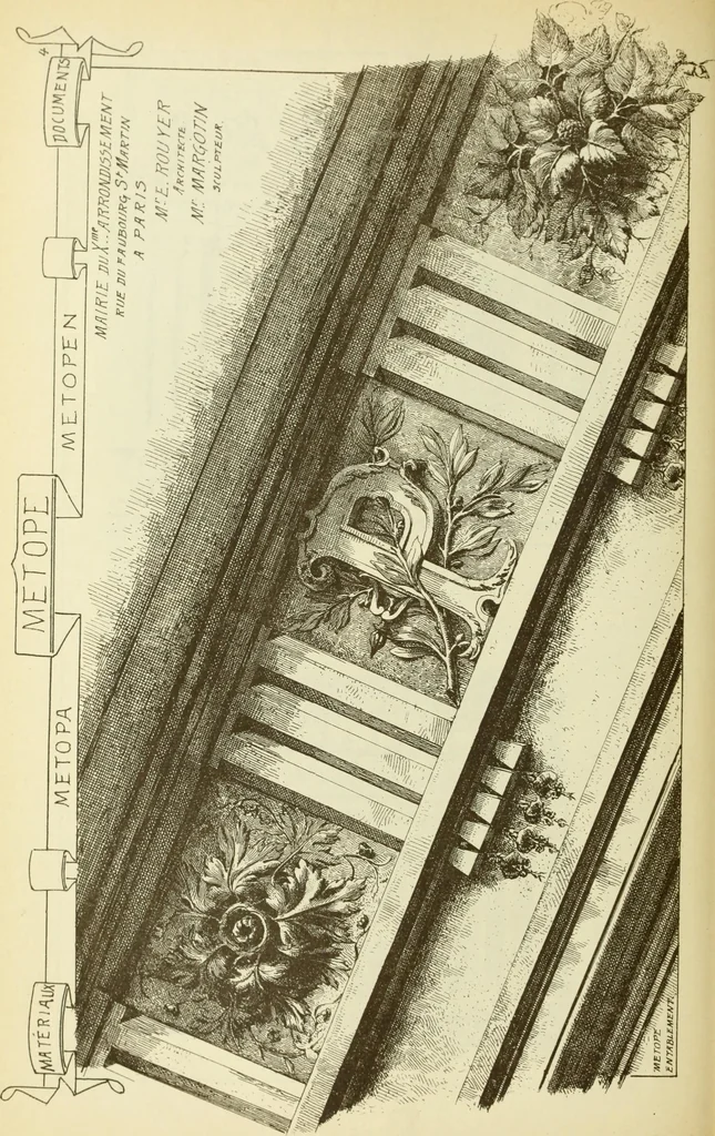 An illustration from Materials and documents of architecture and sculpture : classified alphabetically, 1915, leaf 167