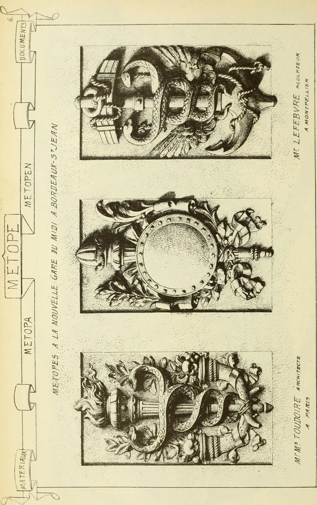 An illustration from Materials and documents of architecture and sculpture : classified alphabetically, 1915, leaf 169