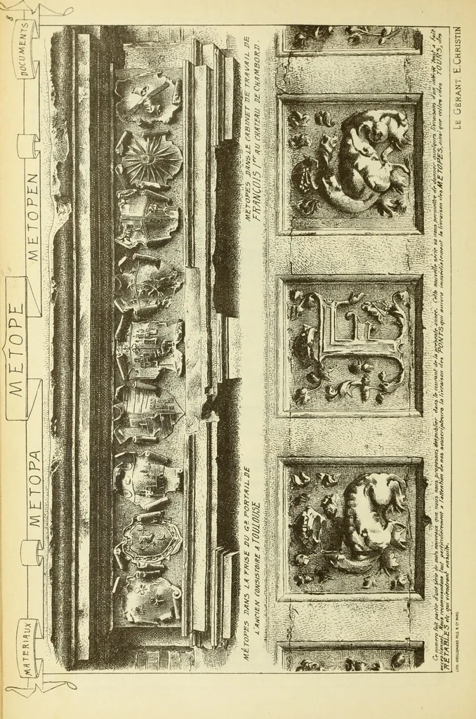 An illustration from Materials and documents of architecture and sculpture : classified alphabetically, 1915, leaf 171