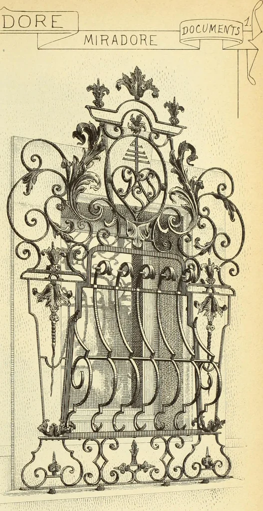 An illustration from Materials and documents of architecture and sculpture : classified alphabetically, 1915, leaf 172