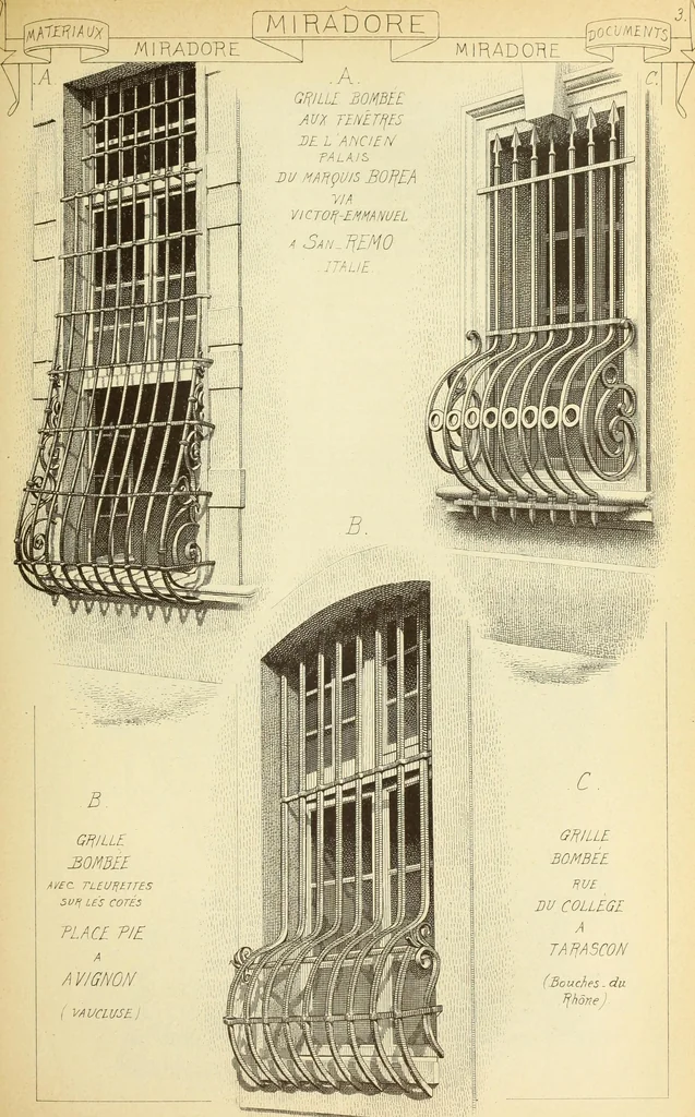An illustration from Materials and documents of architecture and sculpture : classified alphabetically, 1915, leaf 174