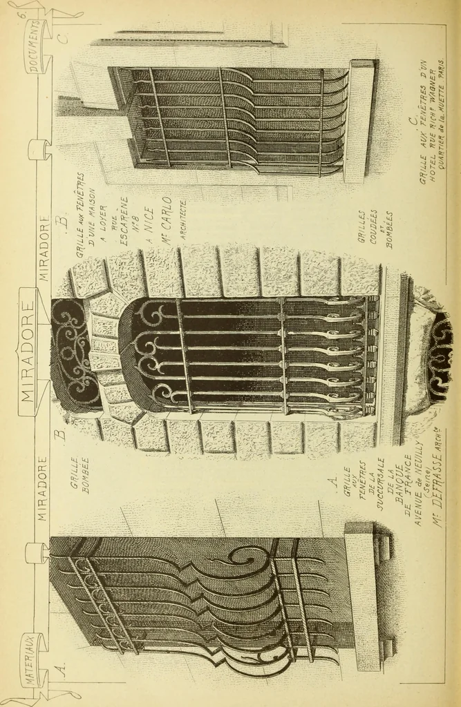 An illustration from Materials and documents of architecture and sculpture : classified alphabetically, 1915, leaf 177