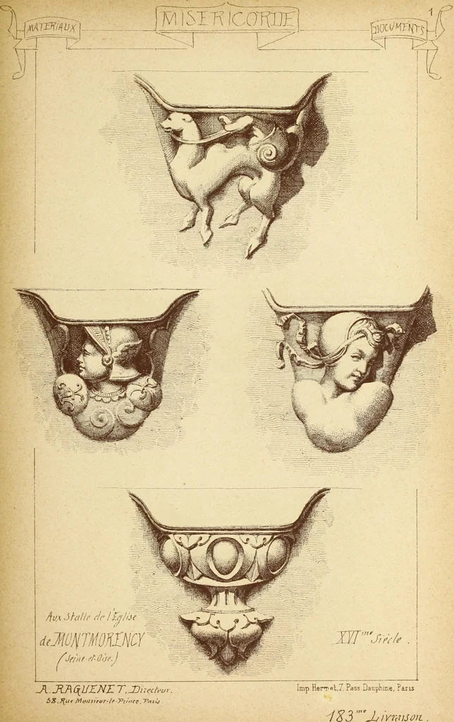 An illustration from Materials and documents of architecture and sculpture : classified alphabetically, 1915, leaf 180