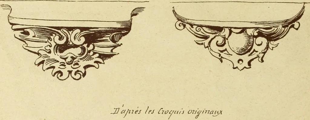 An illustration from Materials and documents of architecture and sculpture : classified alphabetically, 1915, leaf 181
