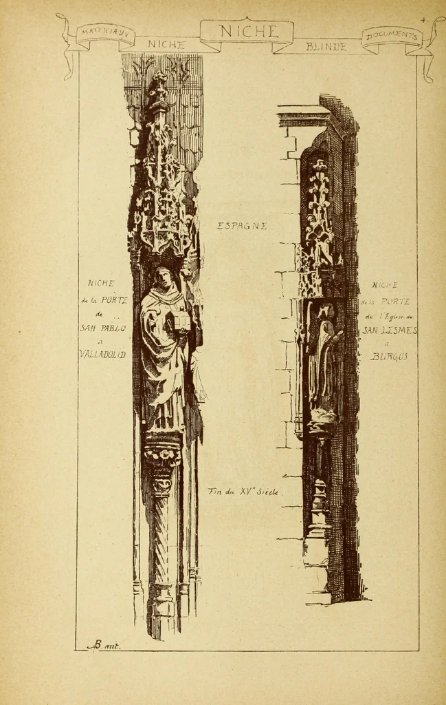 An illustration from Materials and documents of architecture and sculpture : classified alphabetically, 1915, leaf 211