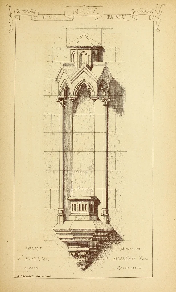 An illustration from Materials and documents of architecture and sculpture : classified alphabetically, 1915, leaf 214