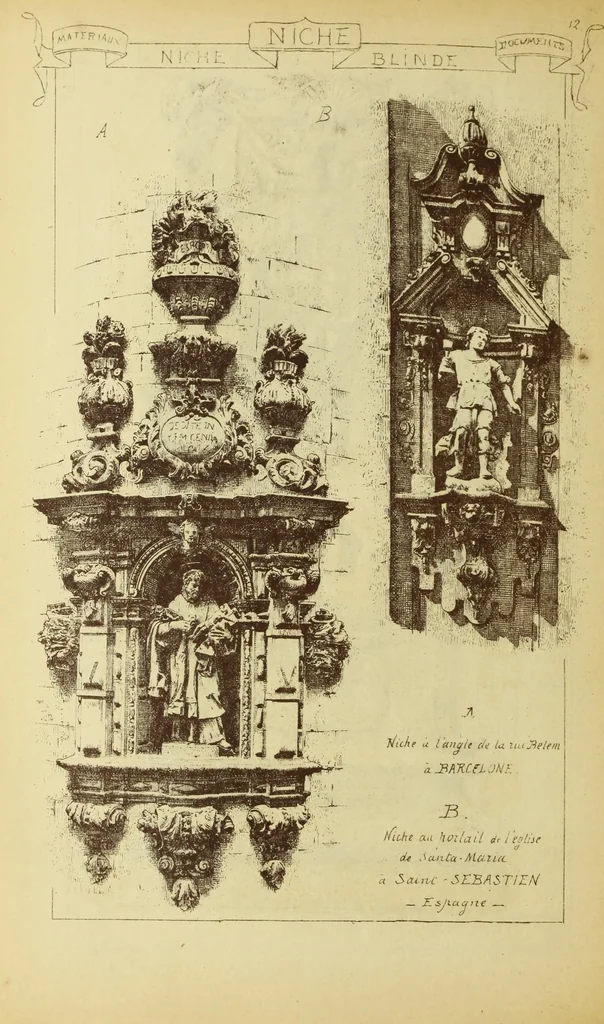 An illustration from Materials and documents of architecture and sculpture : classified alphabetically, 1915, leaf 219