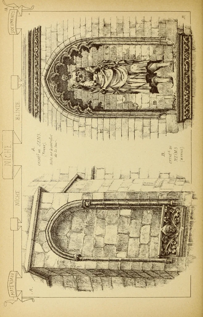 An illustration from Materials and documents of architecture and sculpture : classified alphabetically, 1915, leaf 225