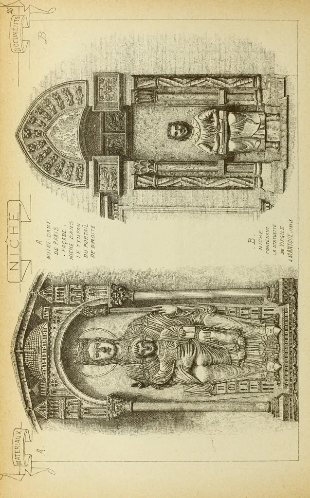 An illustration from Materials and documents of architecture and sculpture : classified alphabetically, 1915, leaf 233