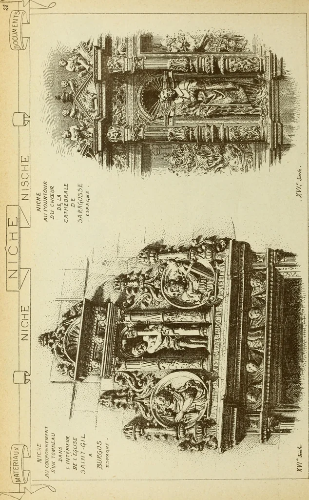 An illustration from Materials and documents of architecture and sculpture : classified alphabetically, 1915, leaf 235