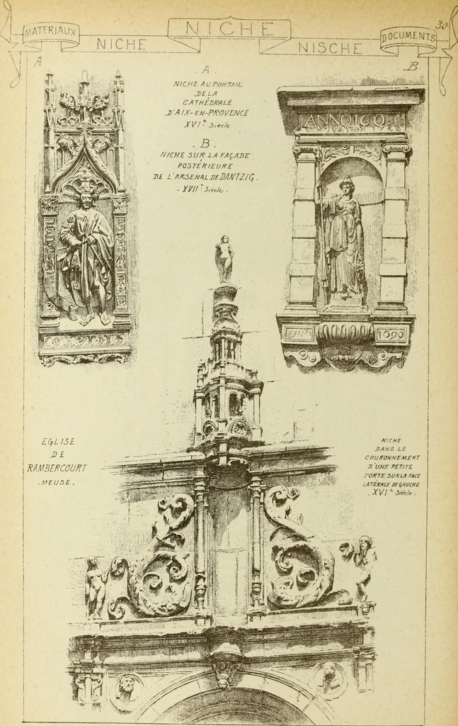 An illustration from Materials and documents of architecture and sculpture : classified alphabetically, 1915, leaf 237