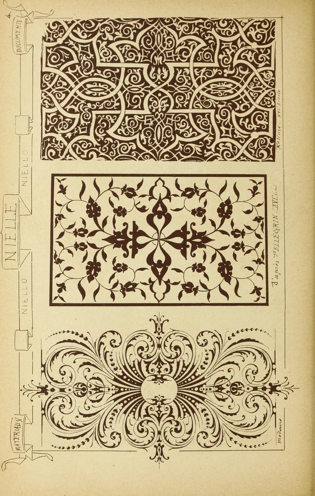 An illustration from Materials and documents of architecture and sculpture : classified alphabetically, 1915, leaf 243