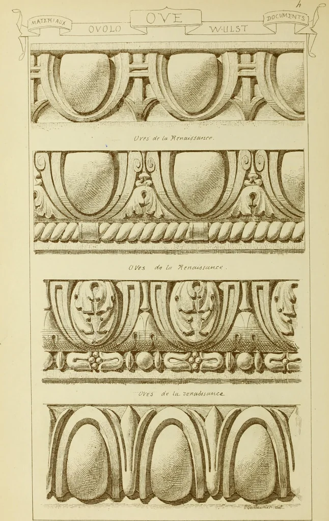 An illustration from Materials and documents of architecture and sculpture : classified alphabetically, 1915, leaf 251