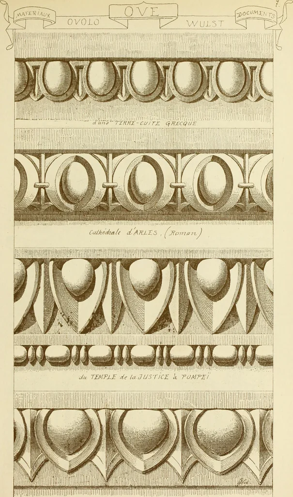 An illustration from Materials and documents of architecture and sculpture : classified alphabetically, 1915, leaf 254