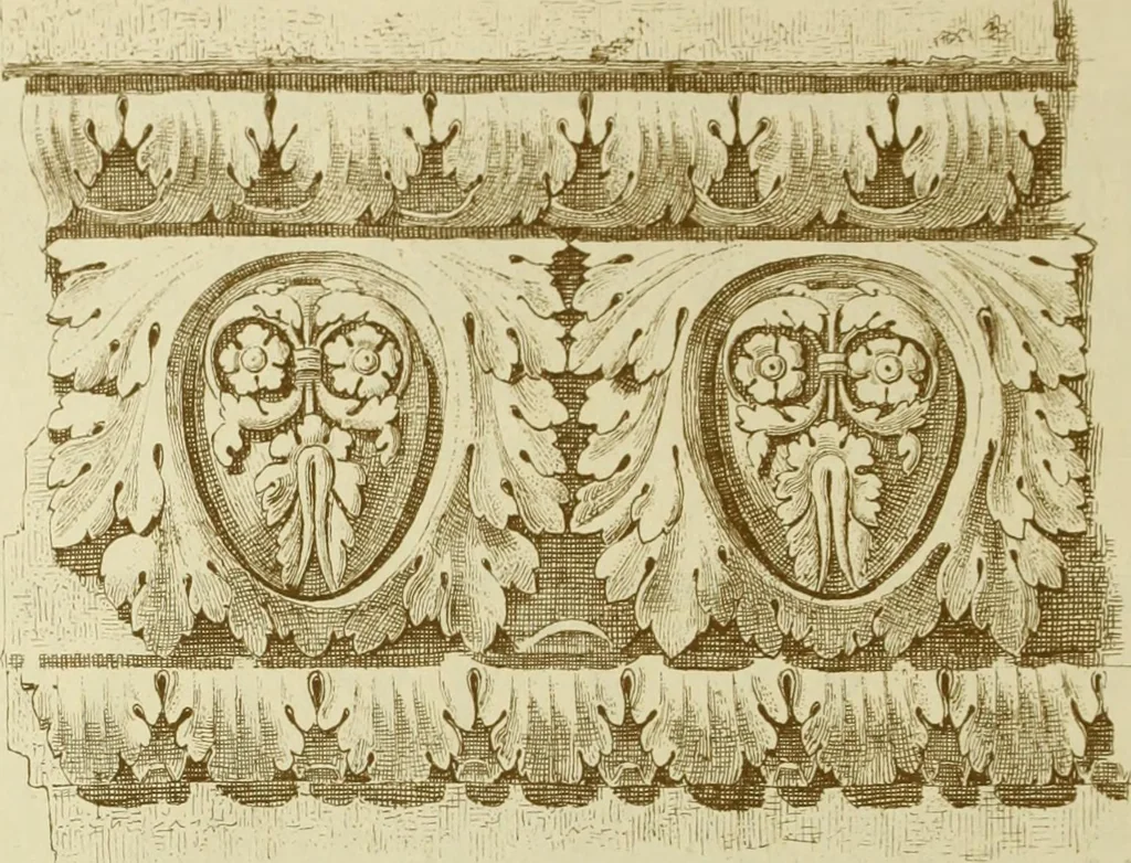 An illustration from Materials and documents of architecture and sculpture : classified alphabetically, 1915, leaf 255