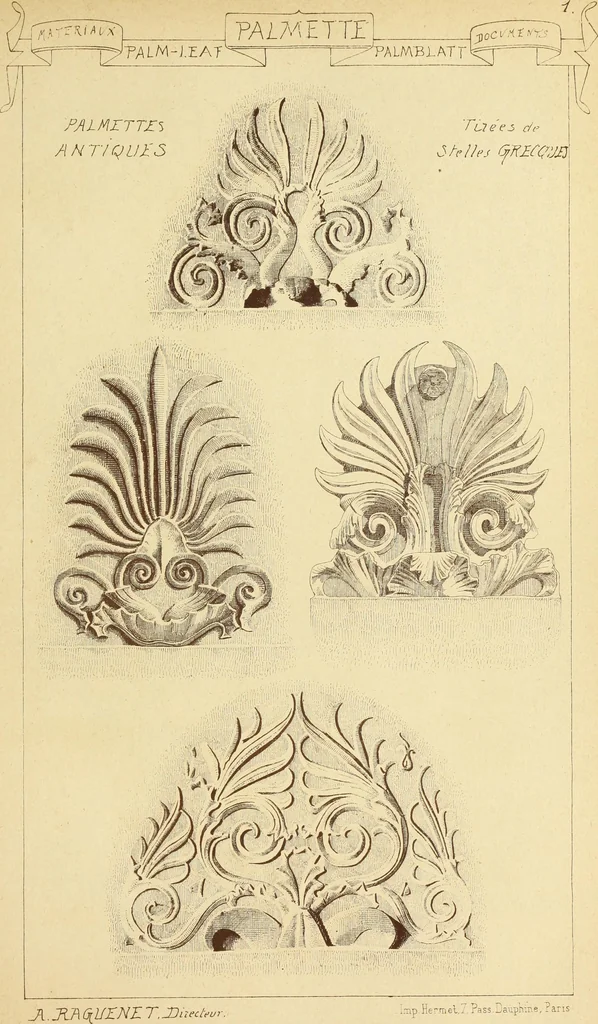An illustration from Materials and documents of architecture and sculpture : classified alphabetically, 1915, leaf 256