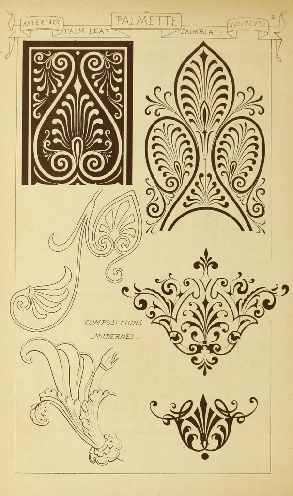 An illustration from Materials and documents of architecture and sculpture : classified alphabetically, 1915, leaf 257