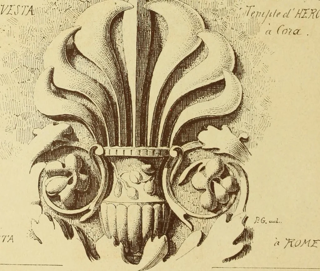 An illustration from Materials and documents of architecture and sculpture : classified alphabetically, 1915, leaf 261