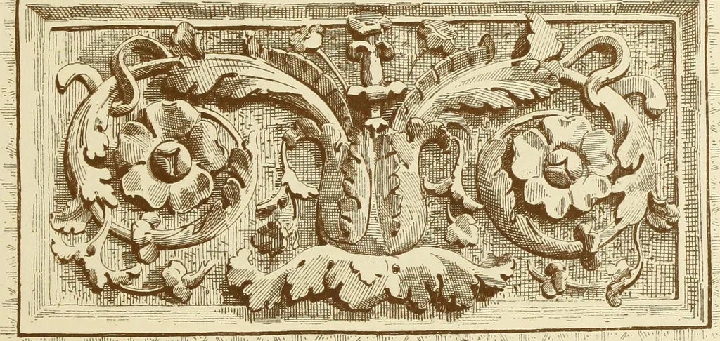 An illustration from Materials and documents of architecture and sculpture : classified alphabetically, 1915, leaf 264