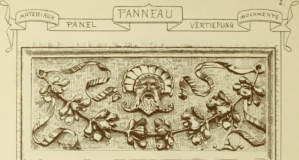 An illustration from Materials and documents of architecture and sculpture : classified alphabetically, 1915, leaf 265