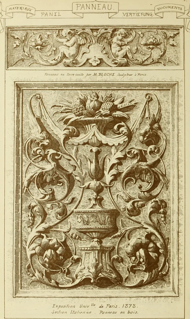 An illustration from Materials and documents of architecture and sculpture : classified alphabetically, 1915, leaf 271