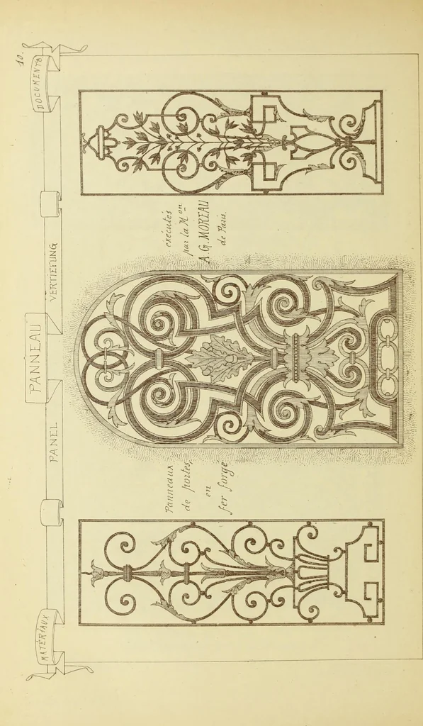 An illustration from Materials and documents of architecture and sculpture : classified alphabetically, 1915, leaf 273