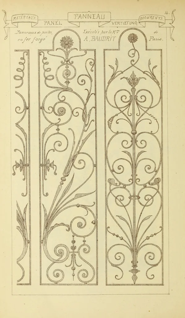 An illustration from Materials and documents of architecture and sculpture : classified alphabetically, 1915, leaf 277