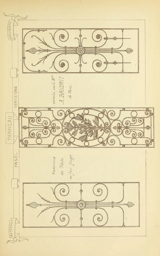 An illustration from Materials and documents of architecture and sculpture : classified alphabetically, 1915, leaf 278