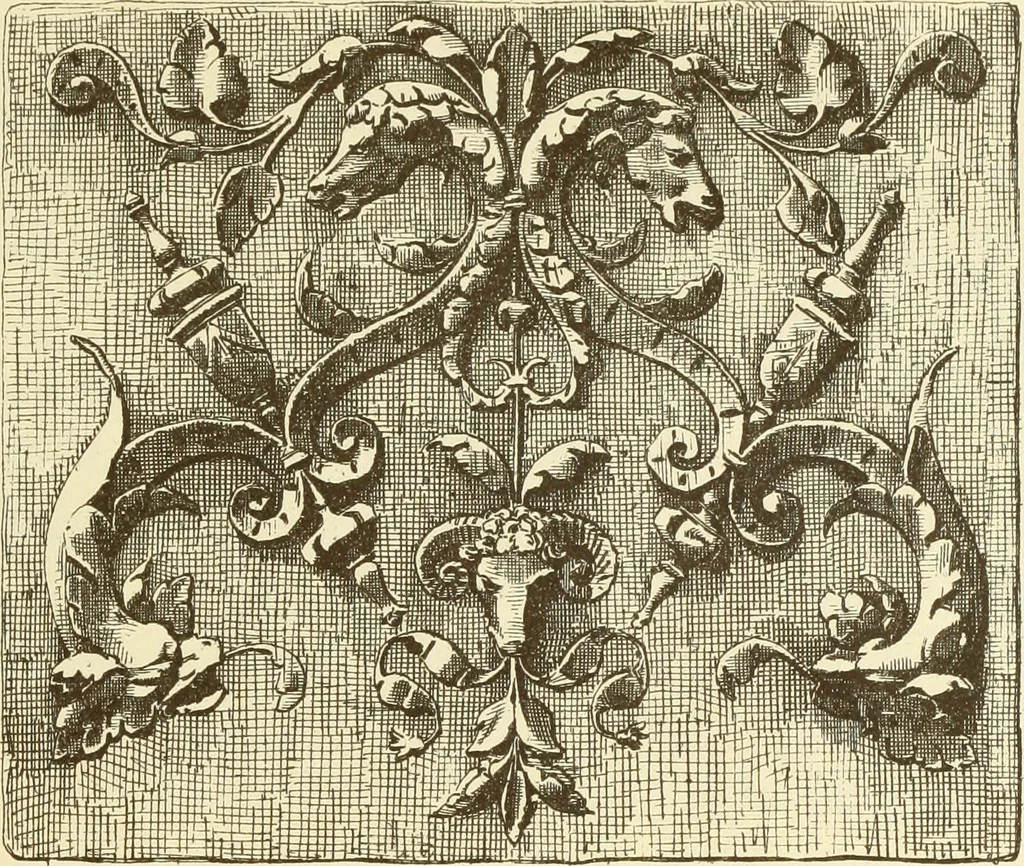 An illustration from Materials and documents of architecture and sculpture : classified alphabetically, 1915, leaf 280