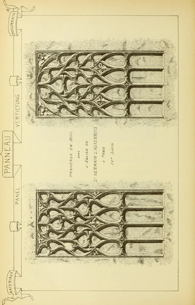 An illustration from Materials and documents of architecture and sculpture : classified alphabetically, 1915, leaf 281