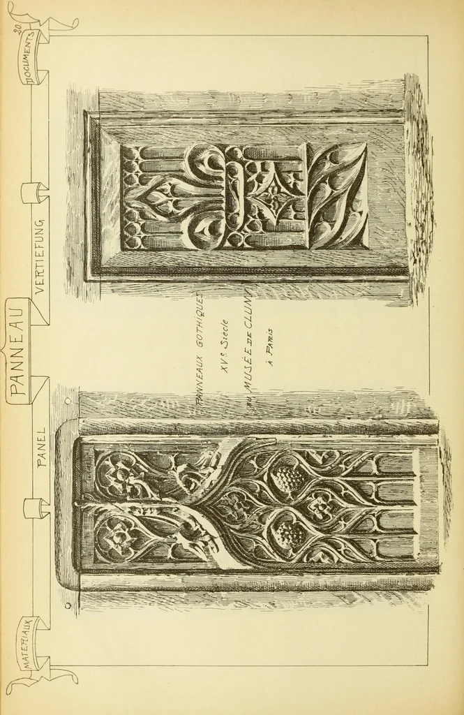 An illustration from Materials and documents of architecture and sculpture : classified alphabetically, 1915, leaf 283
