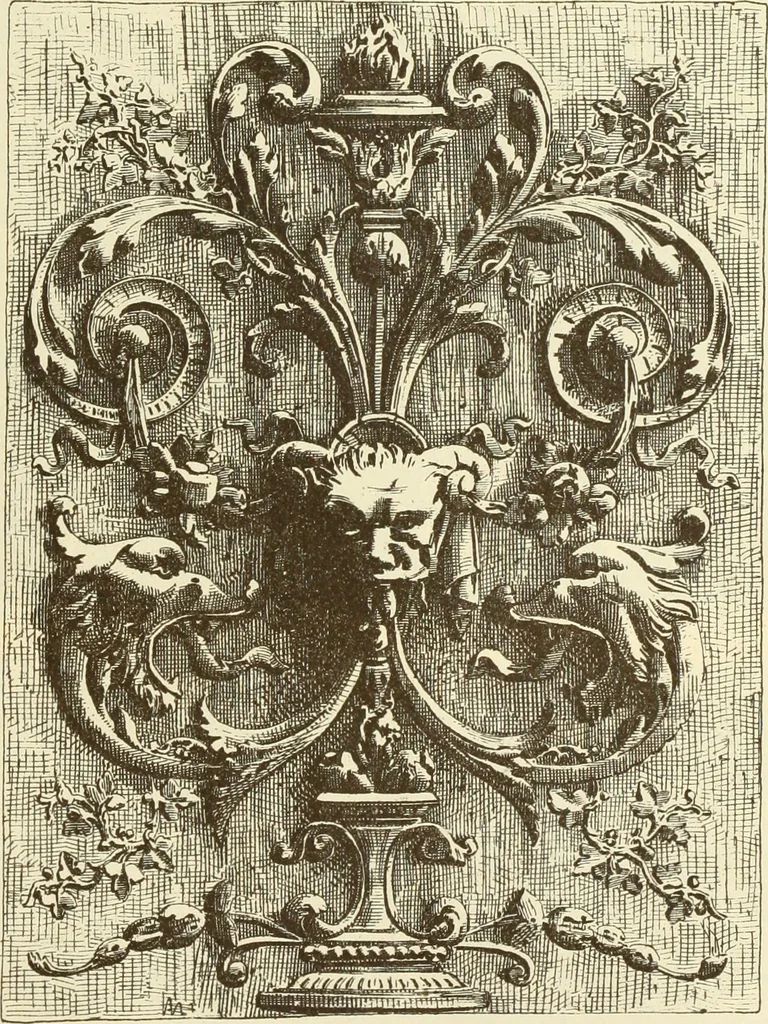 An illustration from Materials and documents of architecture and sculpture : classified alphabetically, 1915, leaf 284