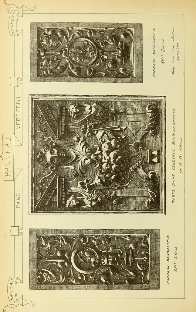 An illustration from Materials and documents of architecture and sculpture : classified alphabetically, 1915, leaf 285