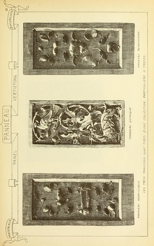 An illustration from Materials and documents of architecture and sculpture : classified alphabetically, 1915, leaf 286