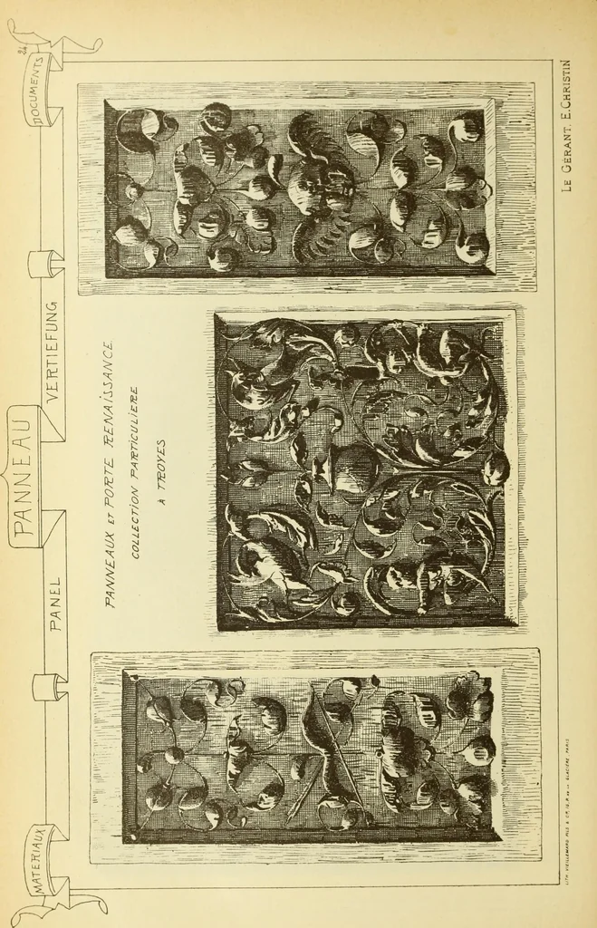 An illustration from Materials and documents of architecture and sculpture : classified alphabetically, 1915, leaf 287