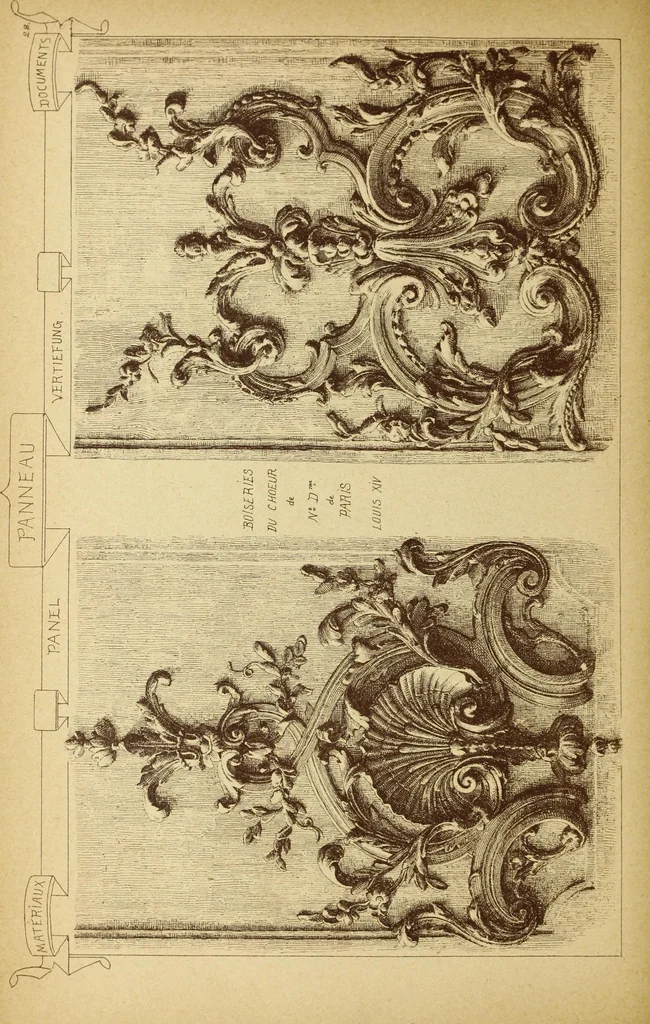 An illustration from Materials and documents of architecture and sculpture : classified alphabetically, 1915, leaf 291