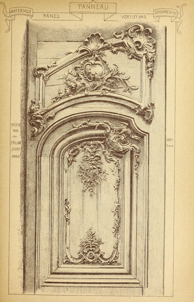 An illustration from Materials and documents of architecture and sculpture : classified alphabetically, 1915, leaf 294