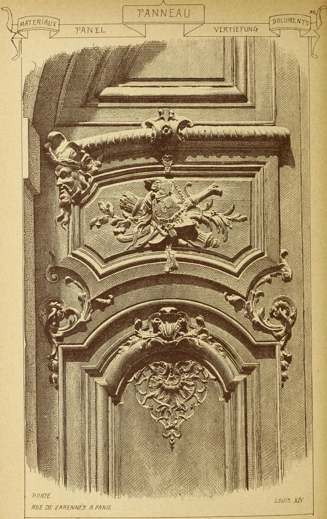 An illustration from Materials and documents of architecture and sculpture : classified alphabetically, 1915, leaf 295