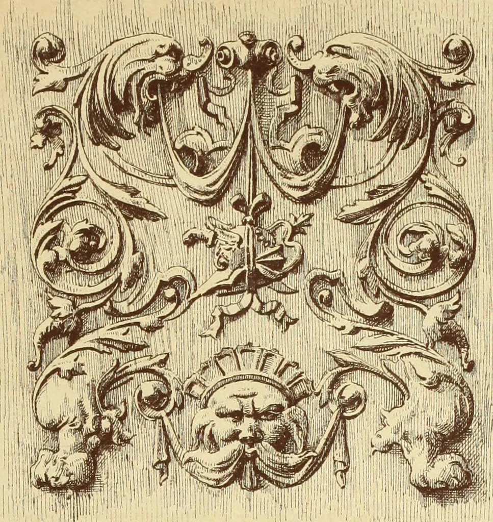 An illustration from Materials and documents of architecture and sculpture : classified alphabetically, 1915, leaf 296
