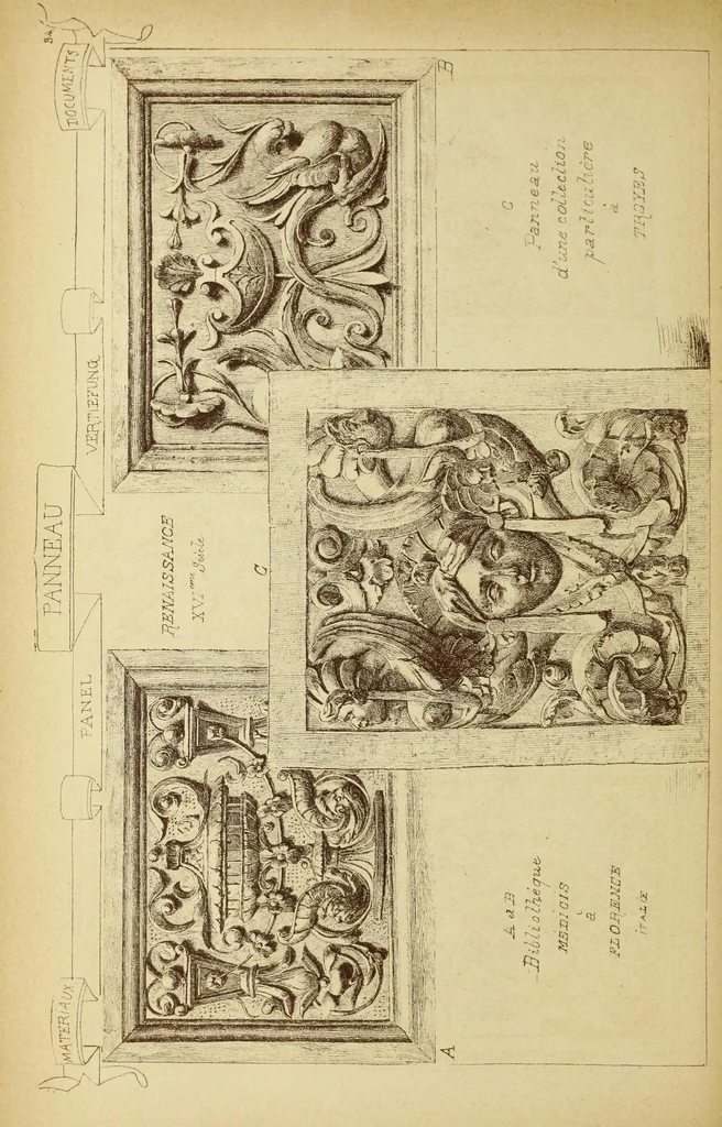 An illustration from Materials and documents of architecture and sculpture : classified alphabetically, 1915, leaf 297