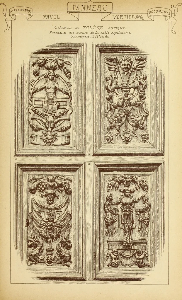 An illustration from Materials and documents of architecture and sculpture : classified alphabetically, 1915, leaf 300