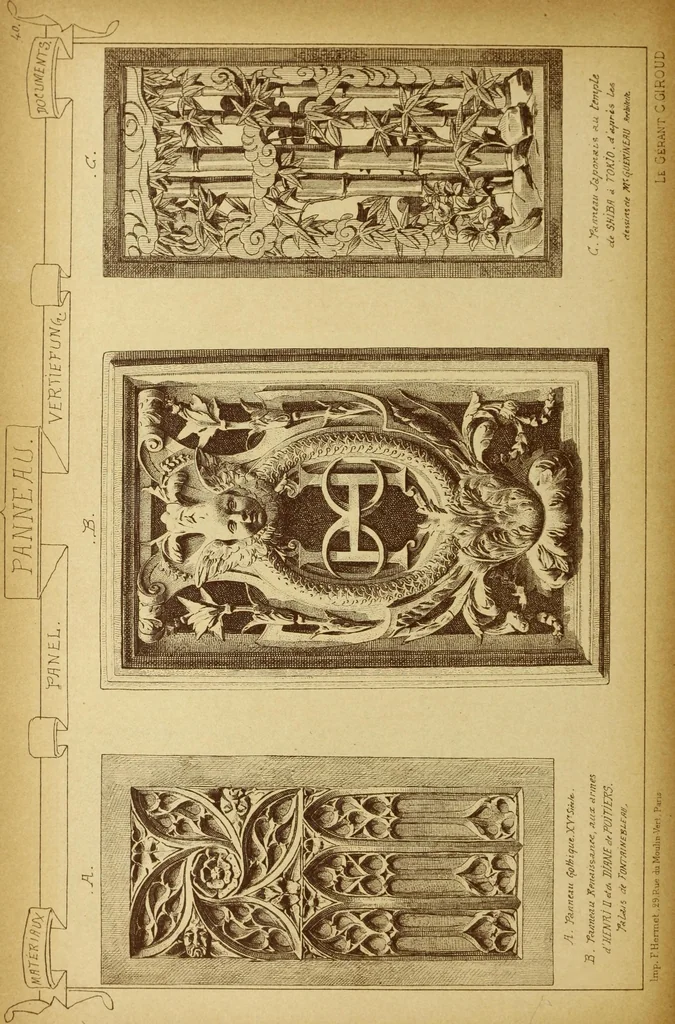 An illustration from Materials and documents of architecture and sculpture : classified alphabetically, 1915, leaf 303