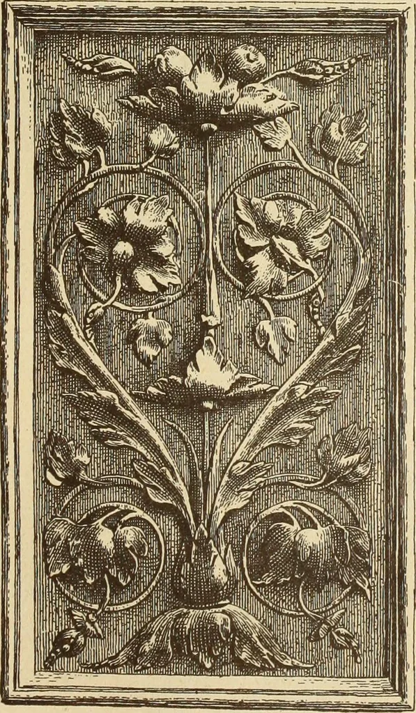 An illustration from Materials and documents of architecture and sculpture : classified alphabetically, 1915, leaf 304