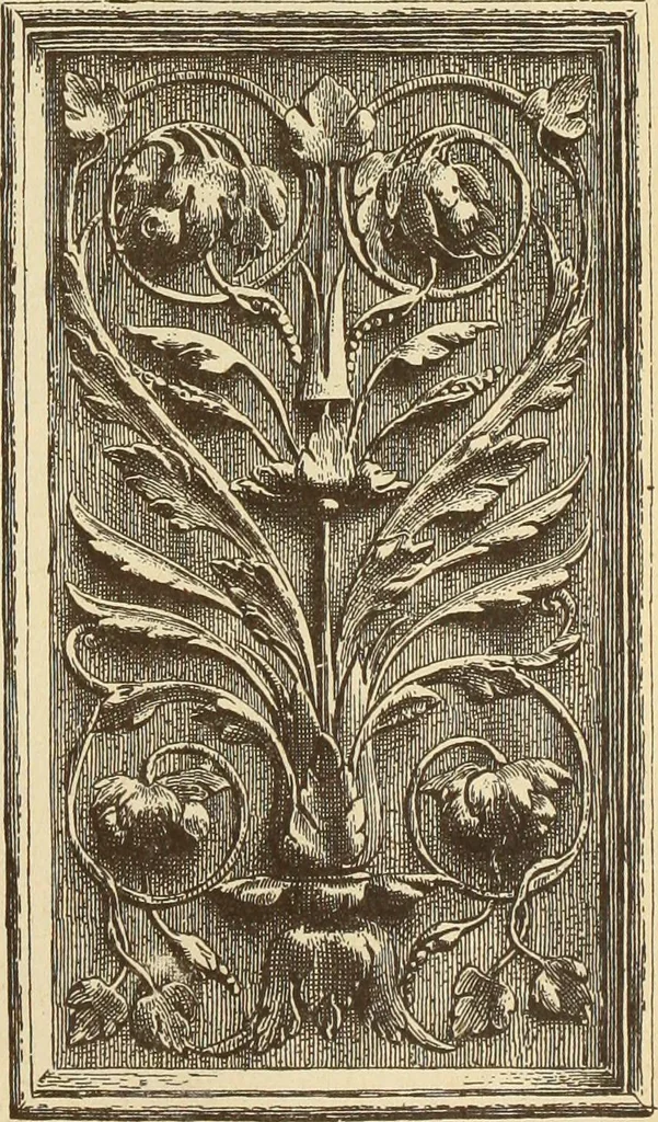 An illustration from Materials and documents of architecture and sculpture : classified alphabetically, 1915, leaf 304